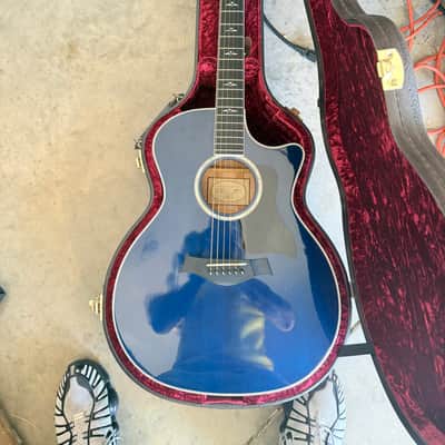 Taylor 614ce pacific blue acoustic-electric guitar 2005 image 3
