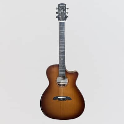 Alvarez AGE95CESHB Grand Auditorium Red Cedar/Macassar Ebony Acoustic-Electric Guitar - Shadowburst image 9