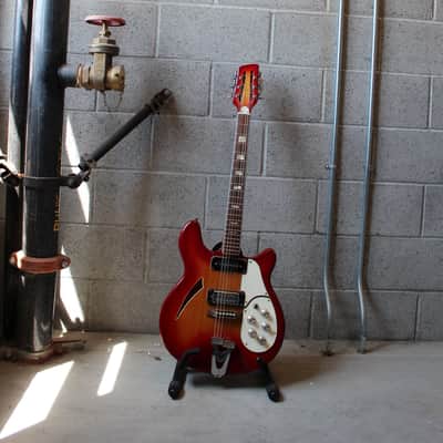 . Rickenbacker COPY Japan 1970's Sunburst image 8