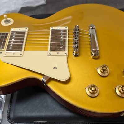 Epiphone Les Paul Standard 50s Metallic Gold Top Left Hand BRAND NEW LH Lefty Handed image 7