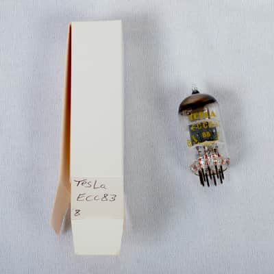 Tesla ECC83 / 12AX7 Preamp Tube – Strong Testing – Made in Czechoslovakia 🇨🇿 image 1
