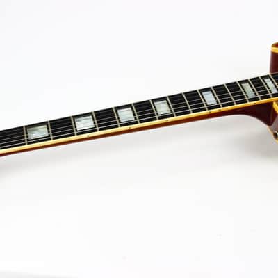 1973 Gibson Les Paul Custom Cherry Sunburst Vintage LP w Original Case Patent Sticker Humbuckers image 12