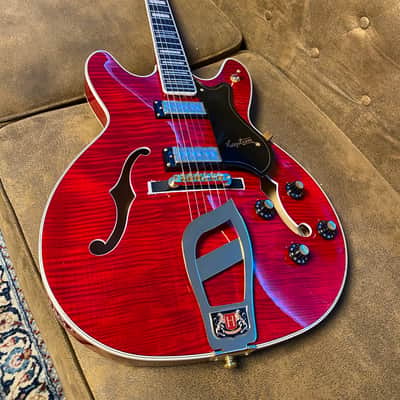Hagstrom 67’ Viking II “Elvis Come Back Special 68” Replica Free Case image 15