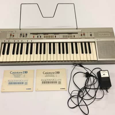 Casio CT-310 Casiotone 49 Key Synthesizer Silver (1980)