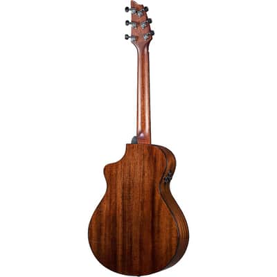 Breedlove Organic Wildwood Pro CE All-African Mahogany Companion Acoustic-Electric Guitar Regular Suede image 4
