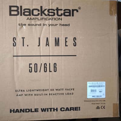 Blackstar St. James 6L6 2-Channel 50-Watt 1x12" Guitar Combo 2022 - Present - Black image 5