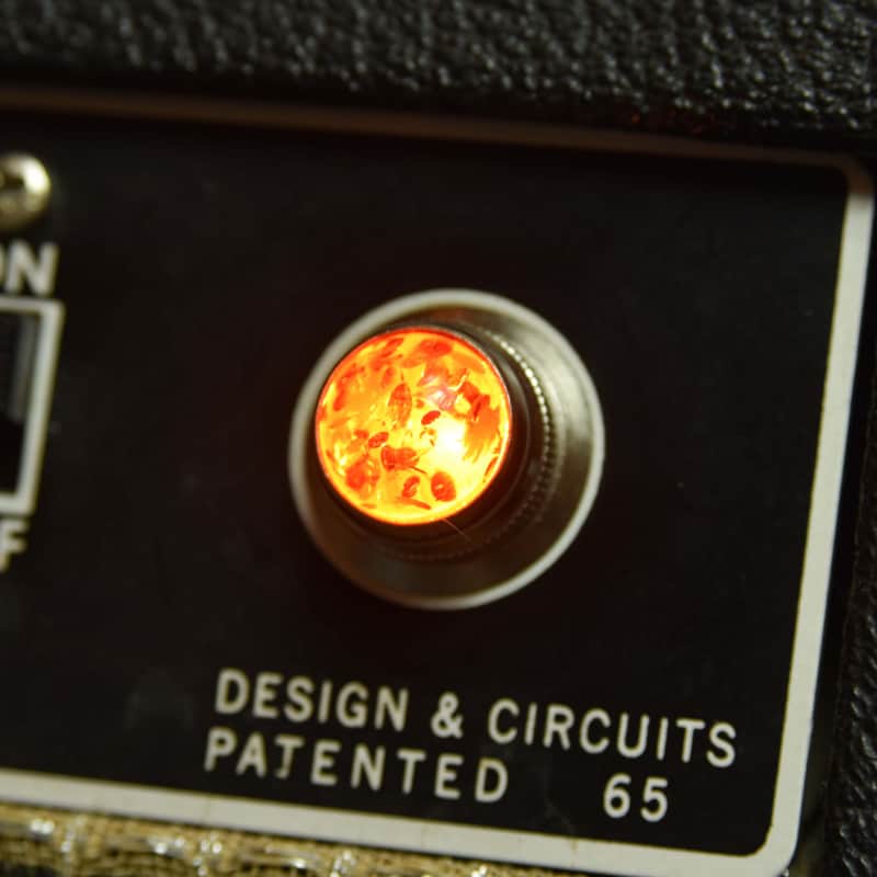 Invisible Sound Guitar amplifier Jewel Lamp Indicator amp jewel.  Model 006.  For pilot light image 1