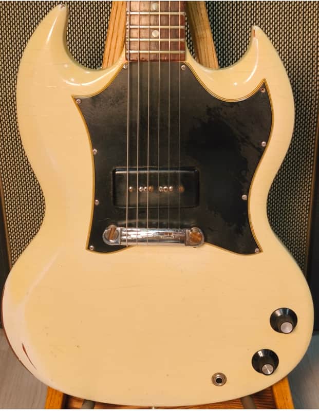 Gibson SG Junior 1967 White Refin image 1