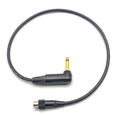0.75m - SHURE GLXD Replacement Cable (WA307) (right-angle jack - locking 3.5mm jack) image 2