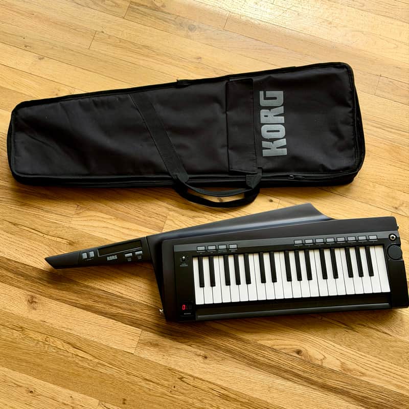 Korg RK-100S BK 37-Key Keytar with Built-In MMT Digital Synth 2010s - Black image 1