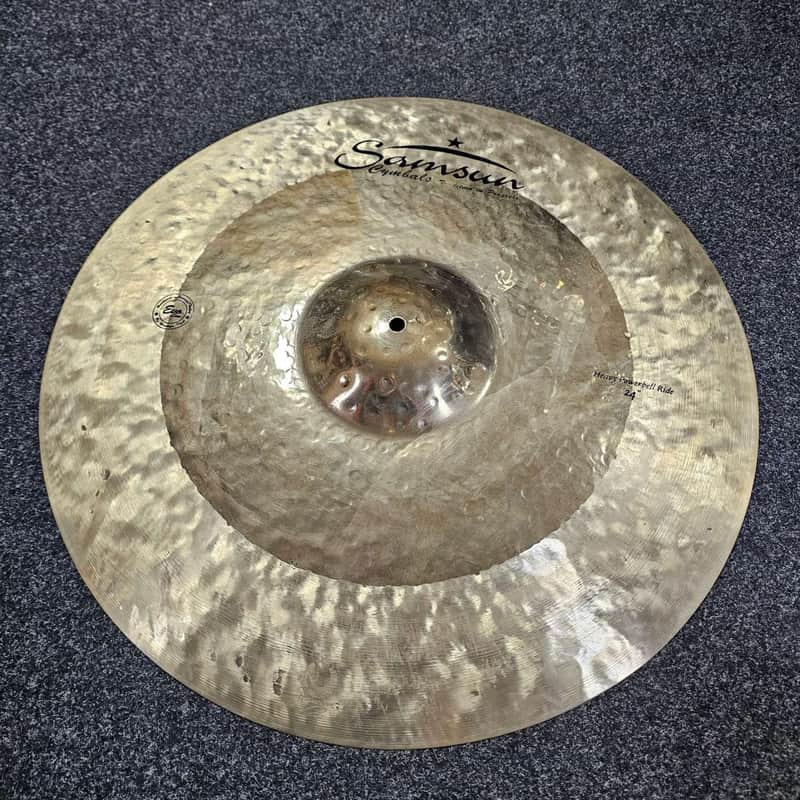 Ride Cymbal 24" Samsun Evo Series Heavy Powerbell USED! RKSUN290526 image 1