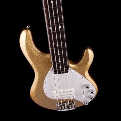 Ernie Ball Music Man StingRay Special 5 H Bass Genius Gold with Mono Case image 3