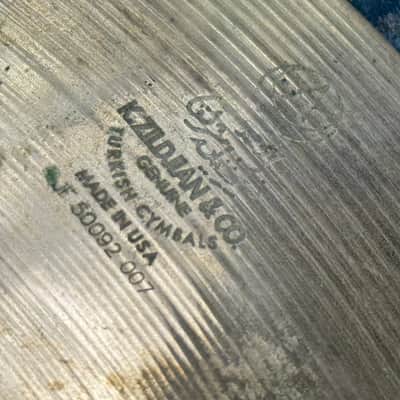 Don’t pay £557!! STEVE GADD 14” Zildjian K CUSTOM SESSION Hihats 993g 990g image 11