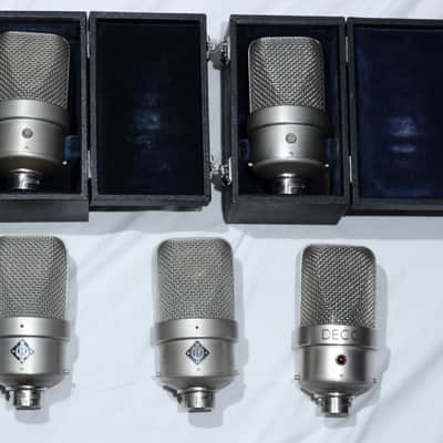Vintage Neumann M49 Decca Trio Large Diaphragm Condenser Microphones Serial # 340, 341, 1257 image 14