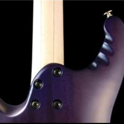 Ibanez Herman Li EGEN18 Signature  Trans Violet Flat image 4