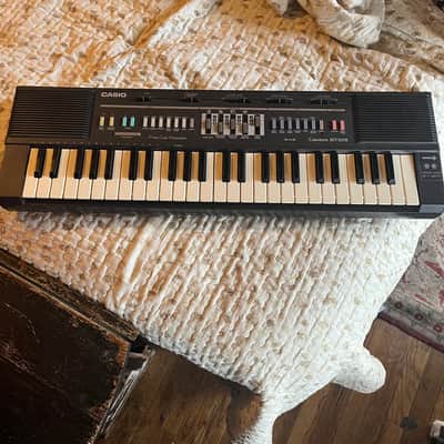 Casio MT-205 Casiotone 49-Key Synthesizer 1980s - Black image 5