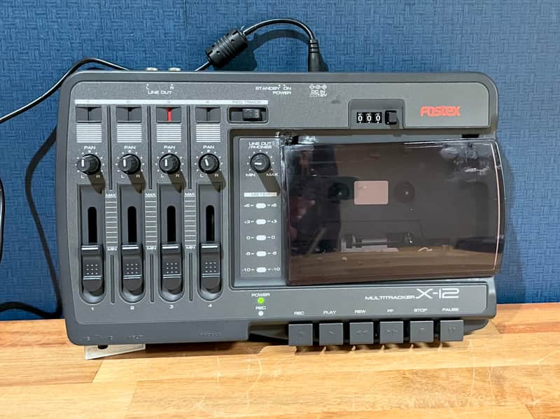 [Rare] Fostex X-12 4-Track Multitrack Cassette Recorder image 1
