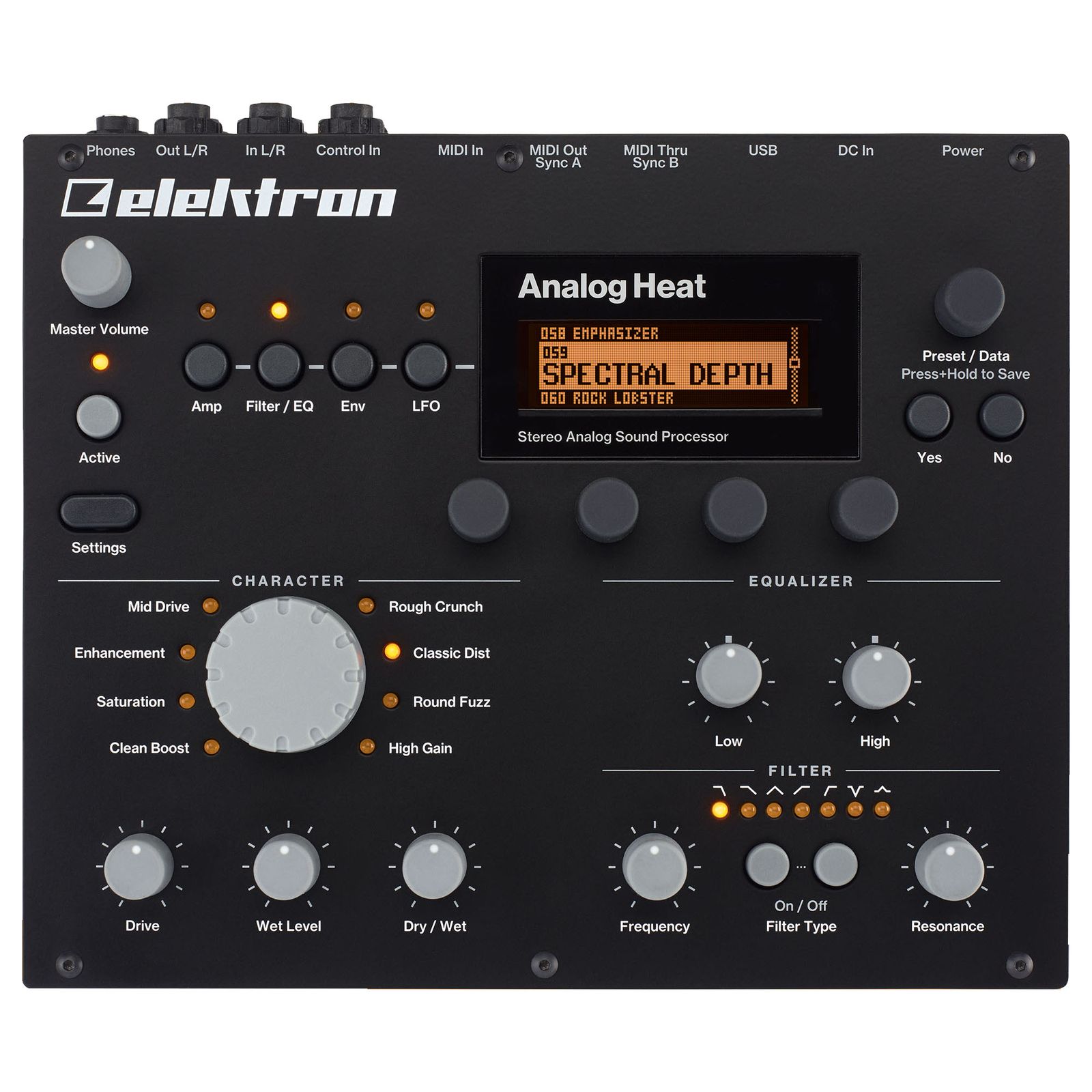 Elektron Analog Heat Stereo Processor with USB Interface | Reverb