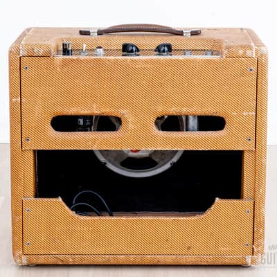 Immagine 1957 Fender Princeton Tweed Vintage Tube Amp 5F2-A w/ 100% Original Circuit - 8