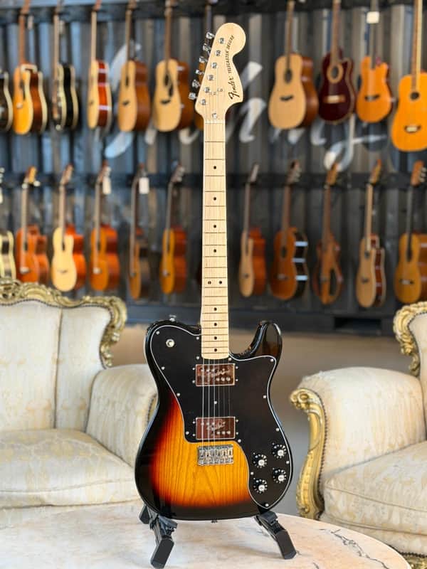 Fender MIJ Trad 70s Tele Deluxe 2023 - 3 TONE SUNBURST