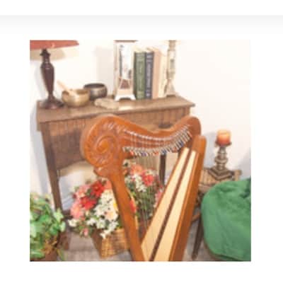 Roosebeck HP22C | PARISIAN HARP 22-STRING CHELBY LEVERS image 4