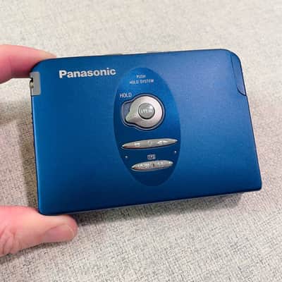 Panasonic SX33 Walkman Cassette Player, Excellent Blue ! Running ! image 10