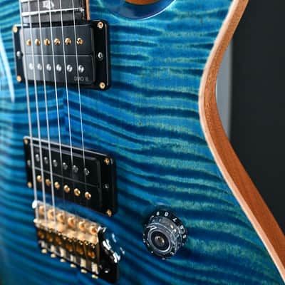 PRS Limited Edition Custom 24 10-Top Arctic Blue #211 image 16
