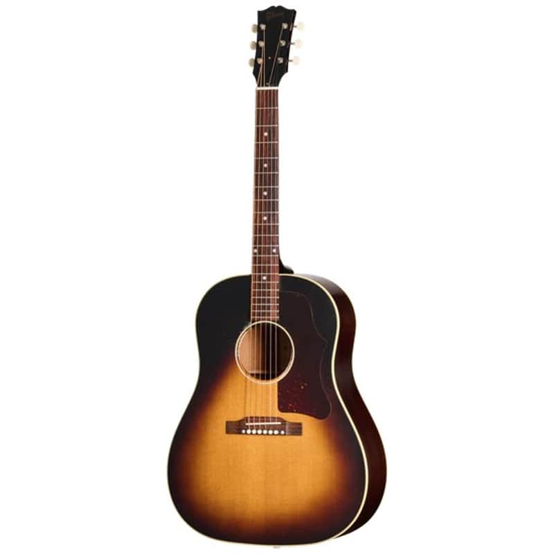 Gibson 1955 J-45 Mahogany/Sitka Spruce Light Aged Acoustic Guitar - Vintage Sunburst image 1