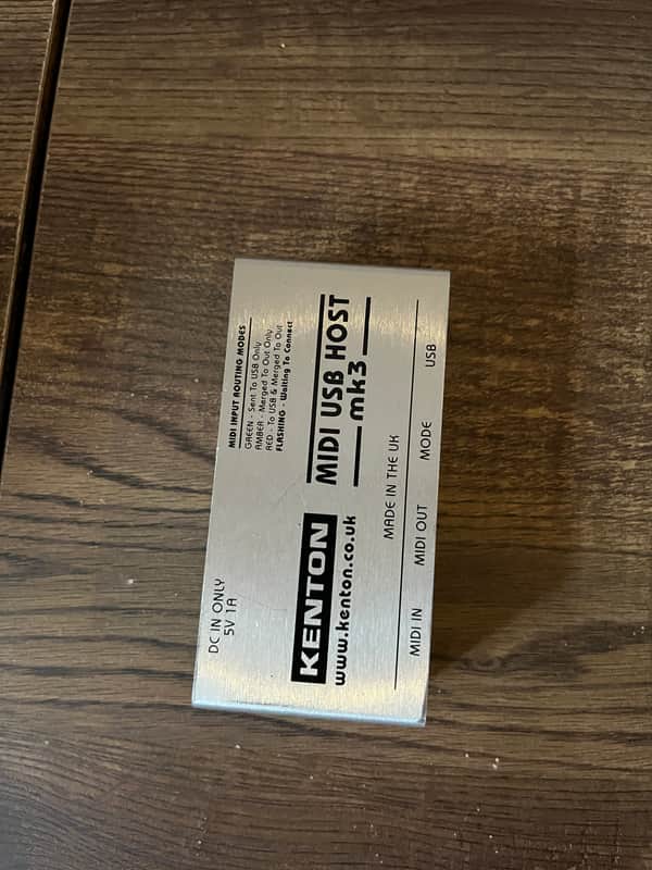 Kenton Kenton MIDI USB Host Mk3 2020 - Aluminum image 1