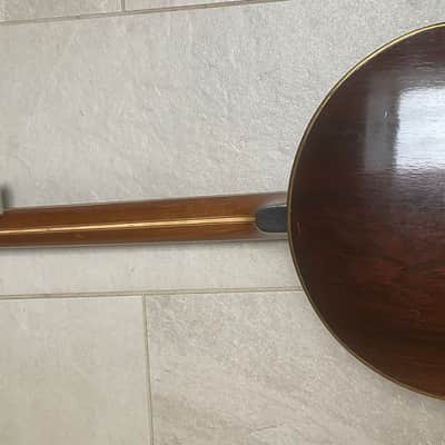 John Grey & Sons 5 String Banjo c/w resonator - Brass/Wood image 6