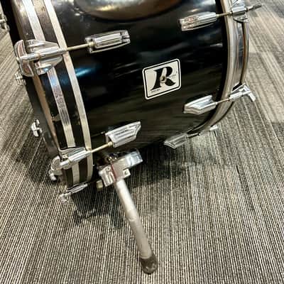 Rogers XP-8 5 Piece Drum Kit 1980 - Jet Black image 10