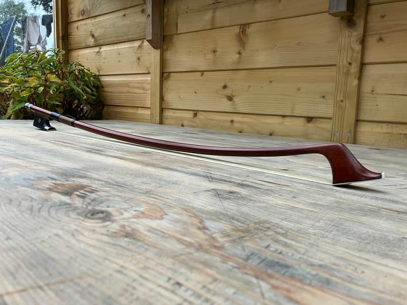 Double Bass Bow - Bullet Wood Ideal For Students/local Playing/Jazzers image 1