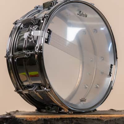 Ludwig 6.5x14 Chrome-Over-Brass Snare Drum B-Stock Snare Drum image 2