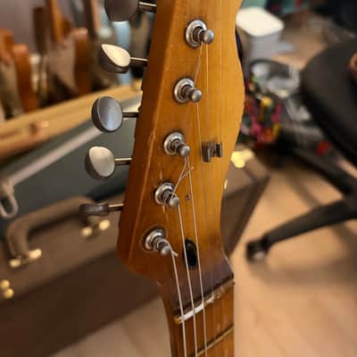 Vtt Relics Partscaster- MJT refin, Fender Jimmy Page pickups - White Blonde Nitro image 7
