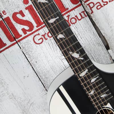 Schecter DJ Ashba Acoustic Electric Guitar Solid Spruce Top Satin White Finish image 13