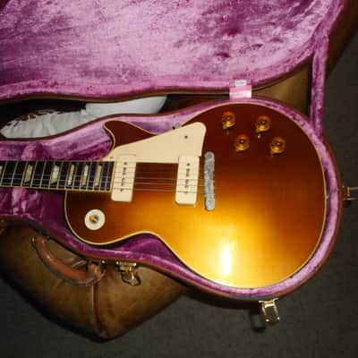 Gibson Custom Shop Historic Select 1954 Les Paul Reissue ( Aged Goldtop and Dark Back by Protocasters Josh Grove) image 8