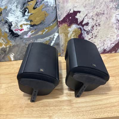 Acoustic Research AR EDGE Bookshelf Black Speakers with Stand Mounts Audiophile image 14
