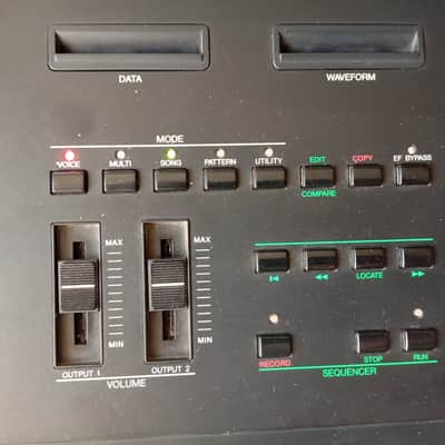 Yamaha SY77 Synthesizer 1989 - Black image 8