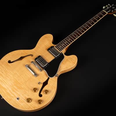 2006 Gibson Memphis Custom ES-335 Dot Figured - Antique Natural | USA Semi-Hollow Flame Maple Classic ’57 Humbucker 3.54kg | OHSC image 5