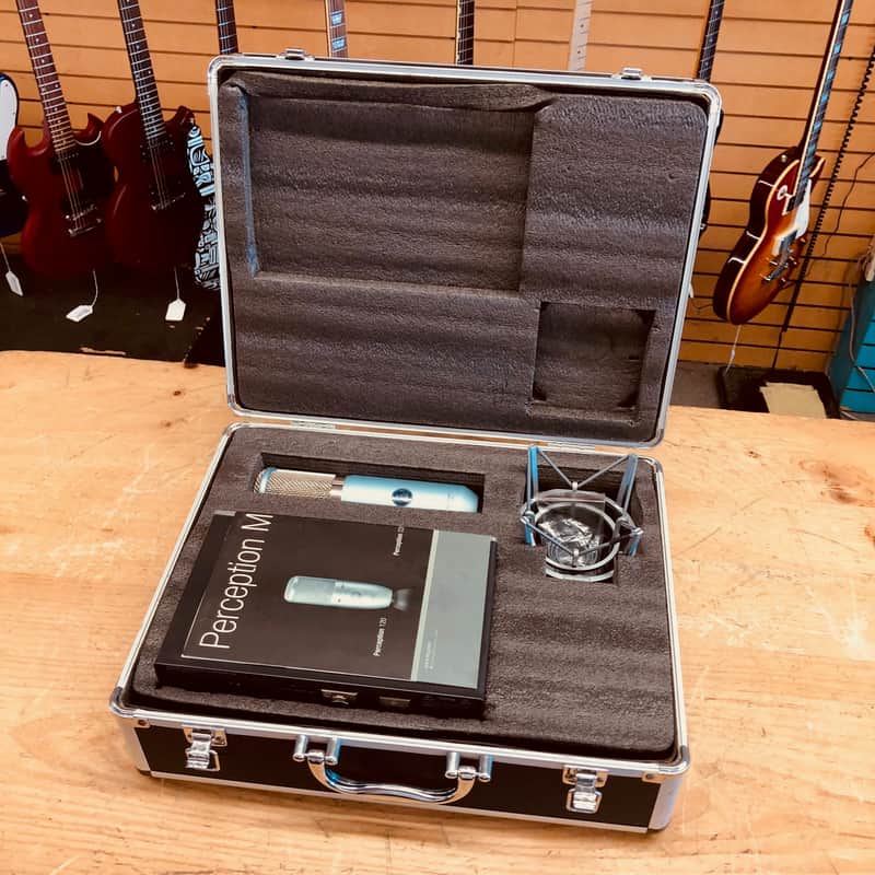 AKG Perception 820 Tube Microphone w/Power Source, Shockmount & Case image 1