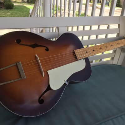 Kay-made Custom Kraft N-2 Archtop 1960s Sunburst image 1