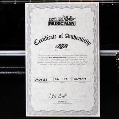 Ernie Ball Music Man Limited Edition BFR John Petrucci Majesty Dargie 3 2019 (8383) image 20