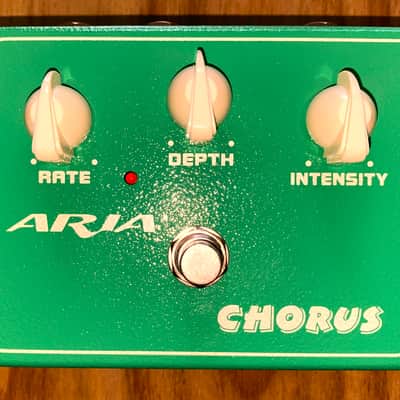Chorus Pedal Aria Heritage Series Vibrant Green Lush Modulation! Modern Reissue! image 1