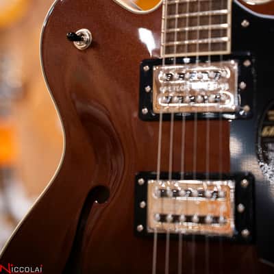 GRETSCH G2622 Streamliner Center Block Double-Cut with V-Stoptail Laurel Fingerboard, Broad’Tron BT-3S Pickups Copper Metallic image 11