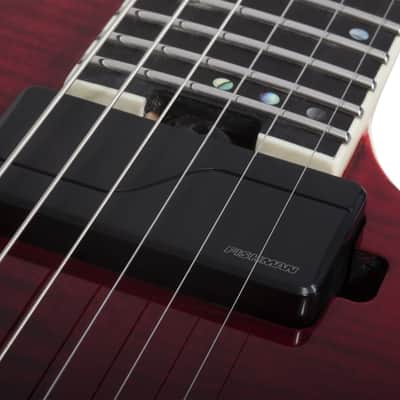 Schecter C-1 SLS Elite Electric Guitar. Blood Burst image 8