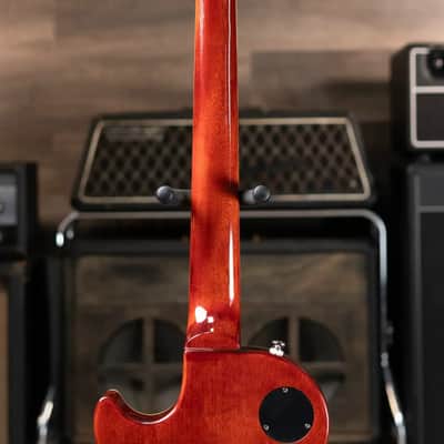 Epiphone Les Paul Standard 50s Figured Electric Guitar - Bourbon Burst with Gig Bag image 7