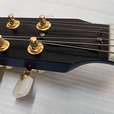 2011 Gibson Les Paul Melody Maker Made in USA Electric Guitar - Satin Blue image 5