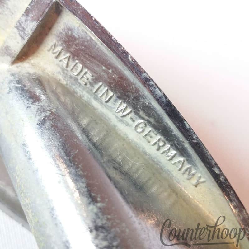 *Trixon Tom Drum Mount Bass Cymbal Arm Post Receiver Vintage 60s Germany Chrome* image 1