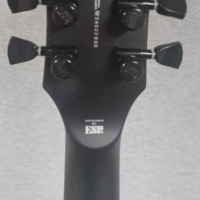 ESP LTD LEC1000 Baritone - Black Satin image 9