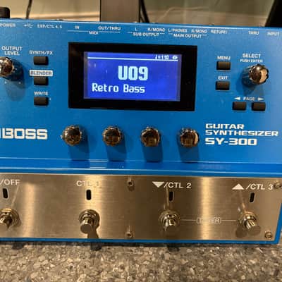 Boss SY-300 Guitar Synthesizer 2015 - Present - Blue